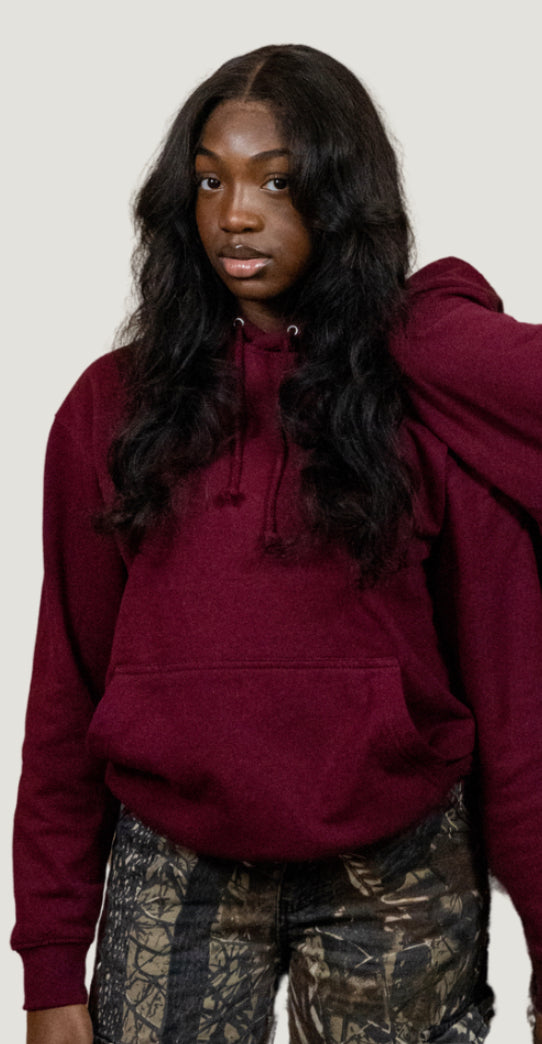 GNCO BURGUNDY HOODIE