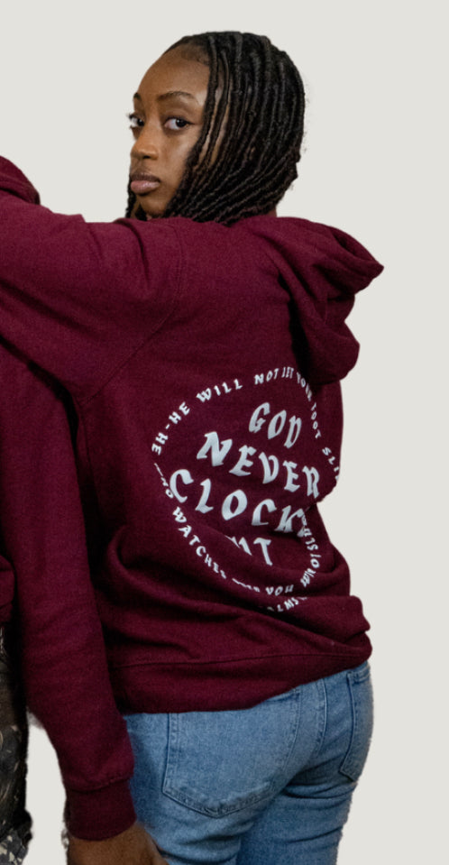 GNCO BURGUNDY HOODIE