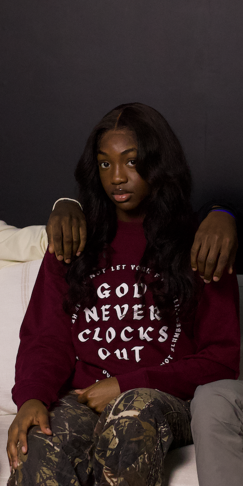 GNCO BURGUNDY CREWNECK SWEATSHIRT